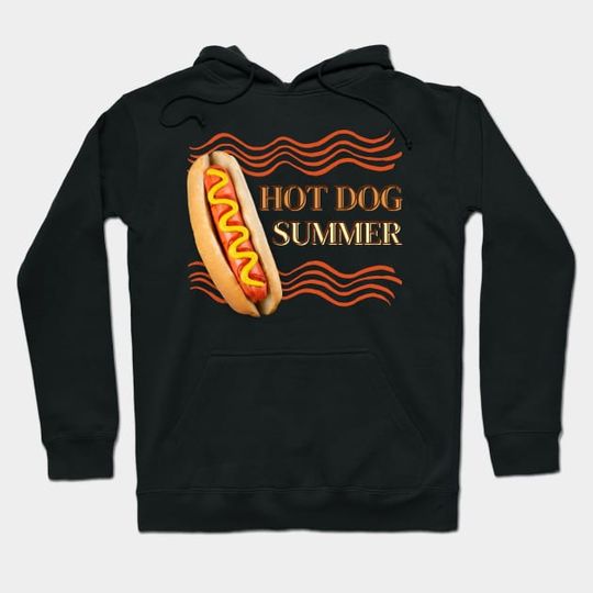 Discover Hot Dog Summer, Actual Hotdog - Hot Dog Hoodie