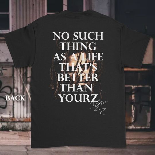 Discover J Cole Dreamville Love Yourz Lyrics Graphic Shirt Front and Back