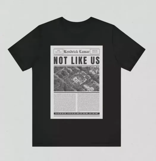 Discover Kendrick Lamar They Not Like Us T Shirt