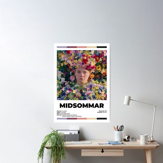 Discover Midsommar alternative modern movie poster Poster