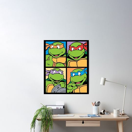 Discover Teenage Mutant Ninja Turtles  Gift For Music Fans Poster