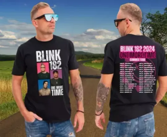 Discover B182 Tour World T-Shirt 2024 Band 2023-2024
