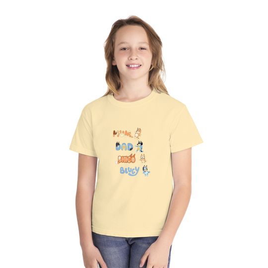 Discover BlueyDad Family Youth Tee