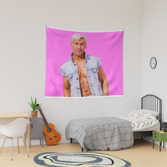 Discover Ryan Gosling Ken Life Size Tapestry