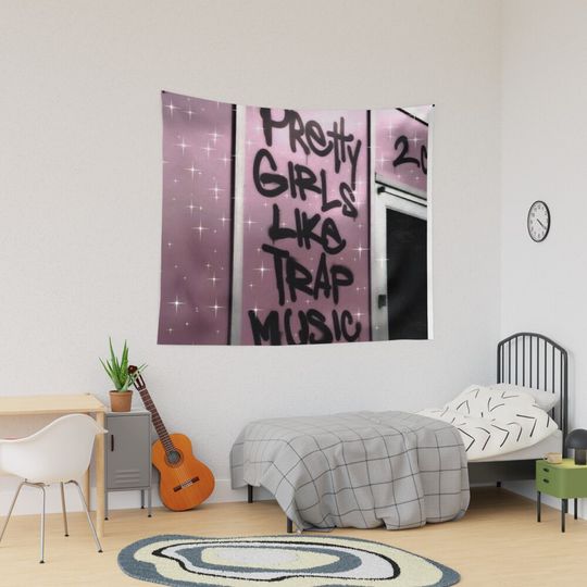 Discover Pretty girls like trap music Tapestry