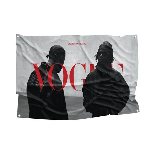 Discover Drake and 21 College Dorm Flag for Guys