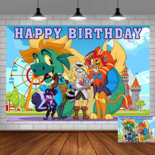 Discover Indigo Park Party Decorations Party Supplies Banner Backdrop