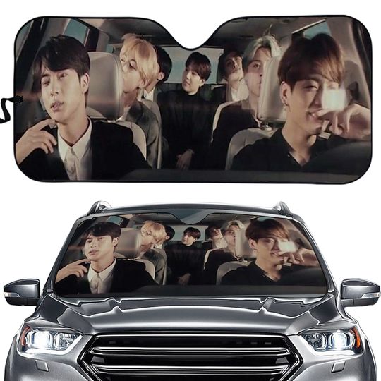 Discover Bts Car Sun Shade