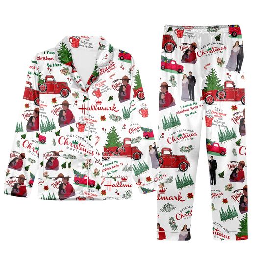 Discover Hallmark Christmas Movie & Hot Cholocalte Pajamas Set, Christmas Pajamas