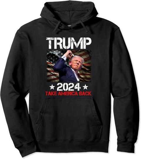 Discover Trump Fist Pump Rally Hoodie