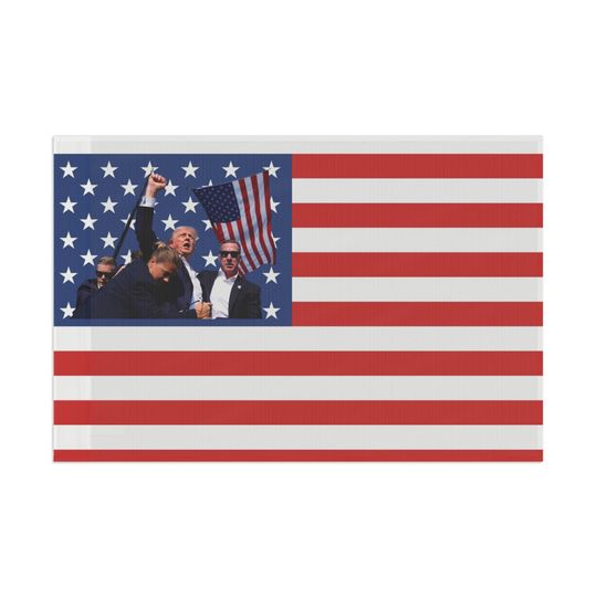 Discover Trump 2024 Shooting Flag. Liberals Can't Shoot.