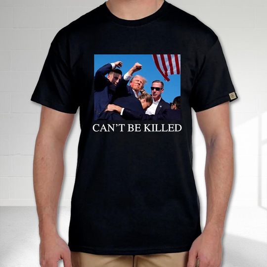 Discover Not Today You Can't Kill Freedom Donald Trump Survived Shooter Shirt