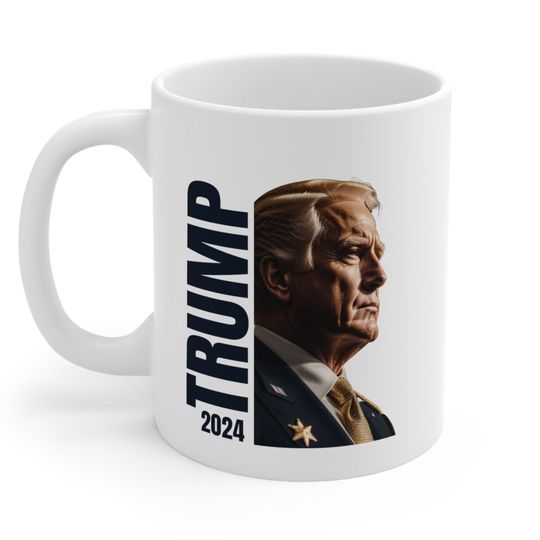 Discover Trump Profile Mug - 2024 Edition