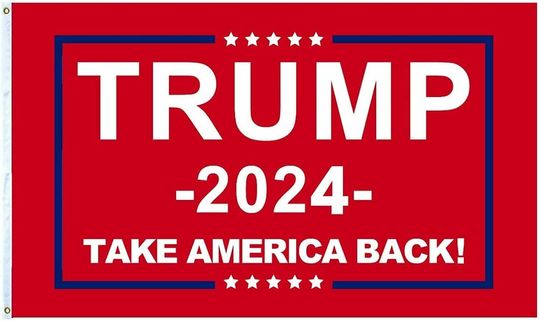 Discover 3x5FT 2024 Donald Trump Take America Back Flag Red MAGA Patriot USA