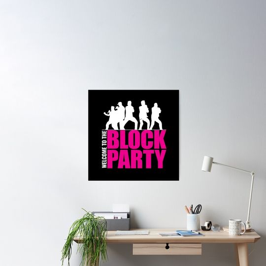 Discover Welcome the Block Party Premium Matte Vertical Posters