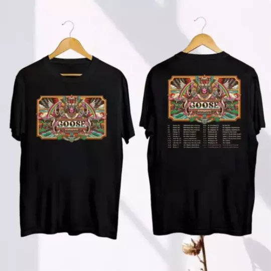 Discover Goose The Band 2024 Fall Tour Shirt, Goose Band 2024 Concert Shirt