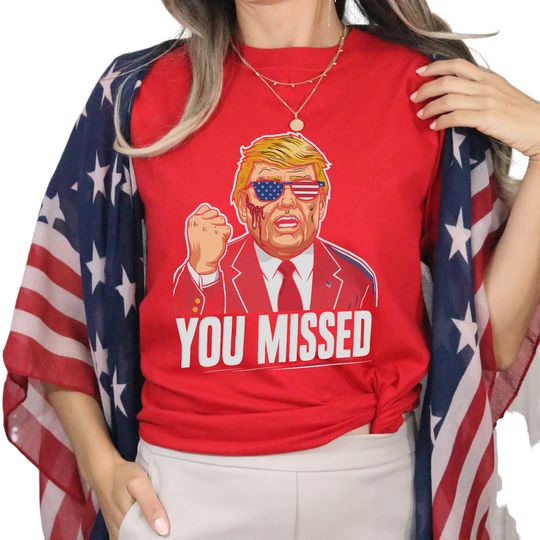 Discover You Missed, Trump 2024 President Tshirt, Election Tee