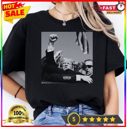 Discover Trump Album Cover Shirt, Trump Shot Shirt