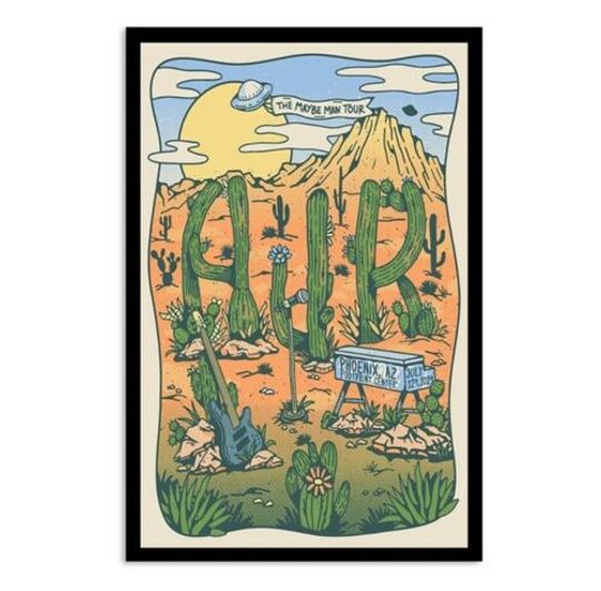 Discover AJR July 12 2024 Footprint Center Phoenix AZ Poster