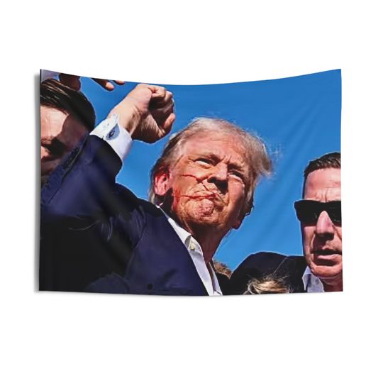Discover Donald Trump Shot Flag