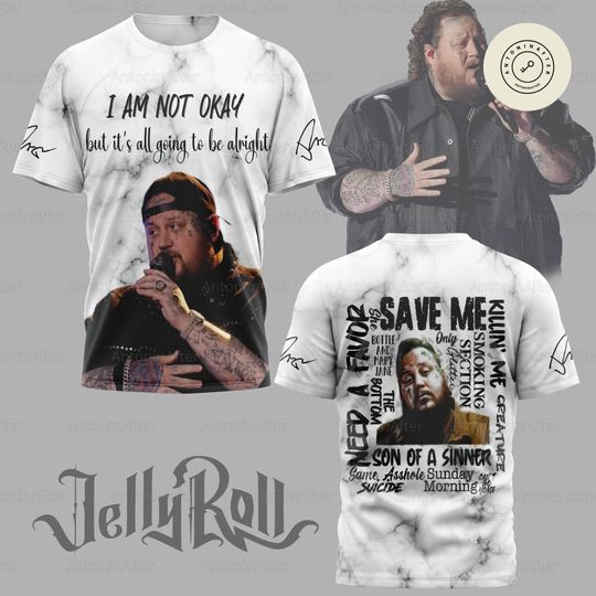 Discover Jelly Roll Tour 2024 T-Shirt