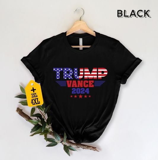 Discover Trump Vance 2024 Election Shirt - JD Vance
