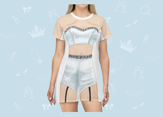 Discover 80s Baby T-shirt Dress