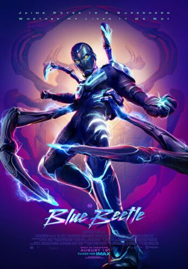 Discover Blue Beetle (2023) Movie Poster Vintage Movies Poster