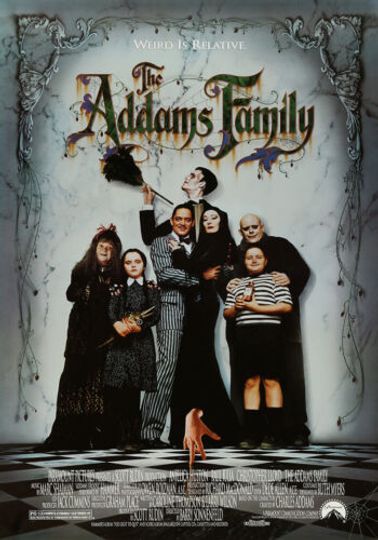 Discover The Addams Family (1991) Movie Poster Vintage Movies Poster