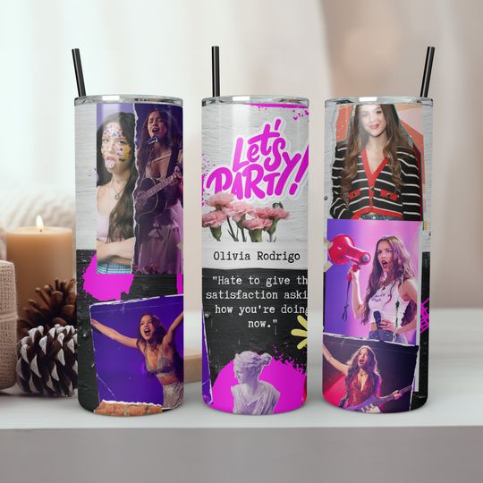 Discover Olivia Rodrigo Tumbler , Olivia Rodrigo 20oz - 30oz
