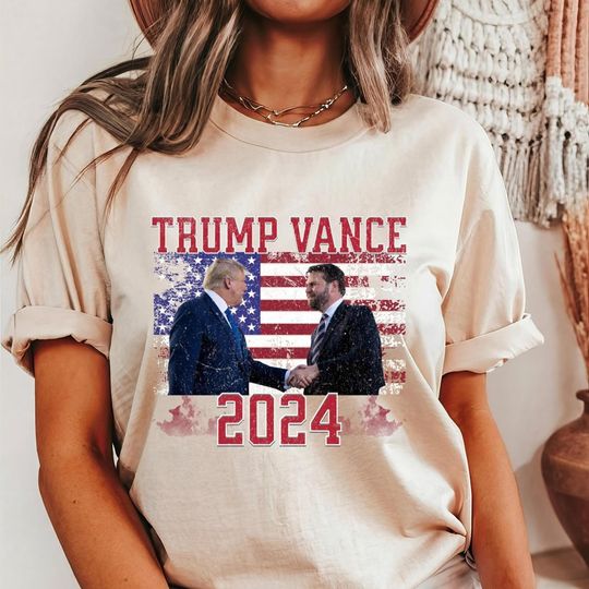 Discover Trump 2024 Shirt, Trump Vance 24 Shirt, President Trump, JD Vance Shirt, Republican