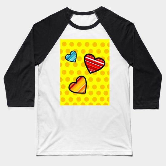 Discover Vintage Heart - Heart Baseball T-Shirt