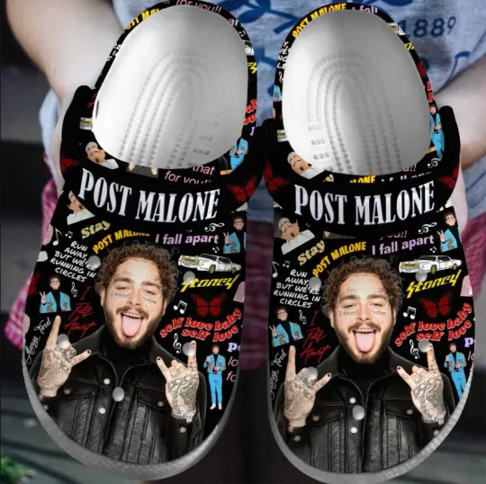 Discover Post Malone Music Clogs