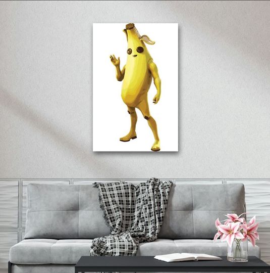 Discover Banana Peely Gaming Character Premium Matte Vertical Poster