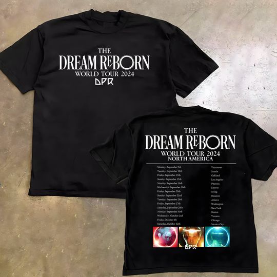 Discover The Dream Reborn 2024 Tour Shirt by DPR