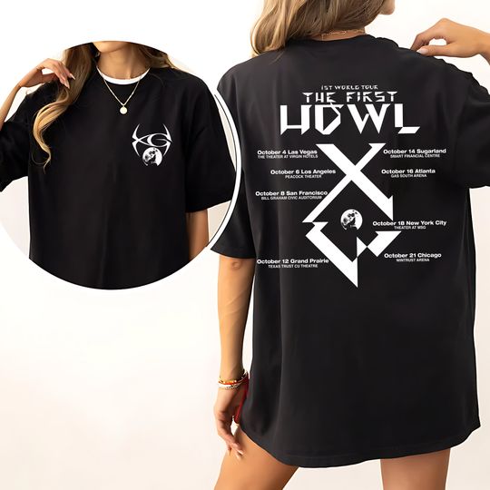 Discover XG First World Tour 2024 Shirt - Woke Up Design