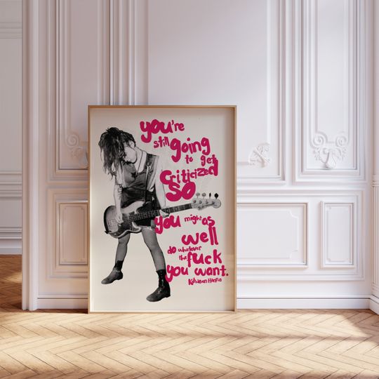 Discover Kathleen Hanna, Riot Grrrl, Bikini Kill, Girls to the Front