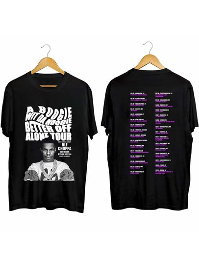 Discover A Boogie Wit A Hoodie Better Off Alone Tour 2024 Shirt