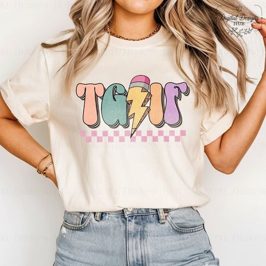 Discover Funny TGIF Elementary Teacher Shirt - Perfect for Educators