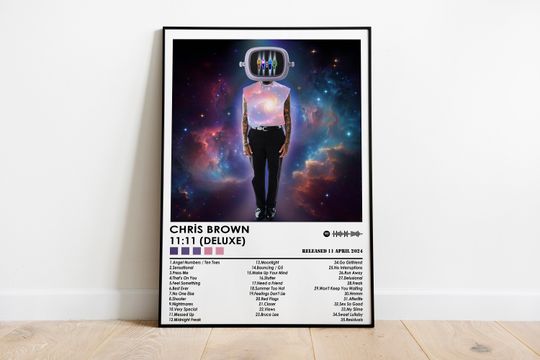 Discover Chris Brown Poster Print | 11:11 Poster