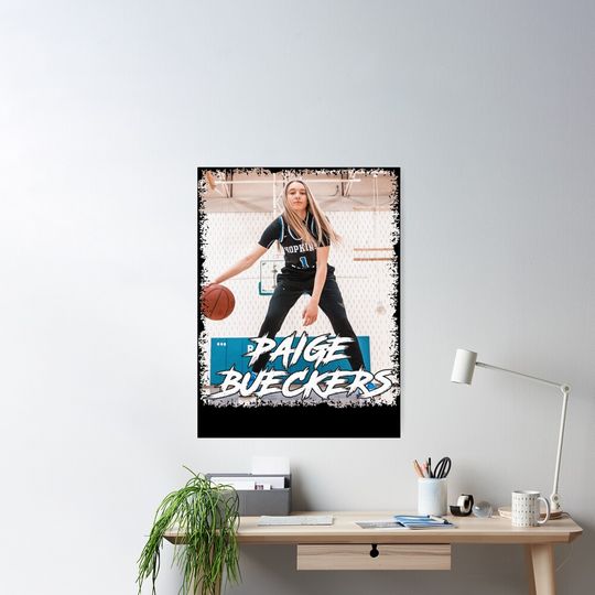 Discover Paige Bueckers Artwork Classic Premium Matte Vertical Posters