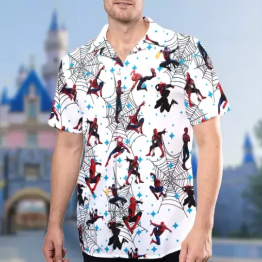 Discover Comics Book Character 3D HAWAII SHIRT Halloween Gift Christmas Gift