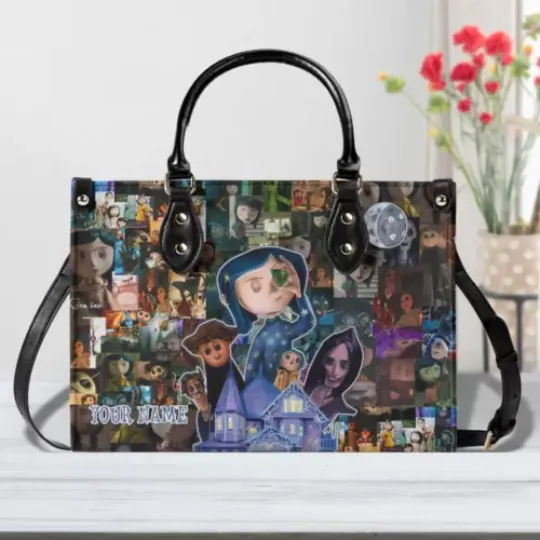 Discover Personalized Corpse Bride Leather Handbag