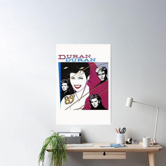 Discover Vintage 80s Duran Duran Premium Matte Vertical Posters