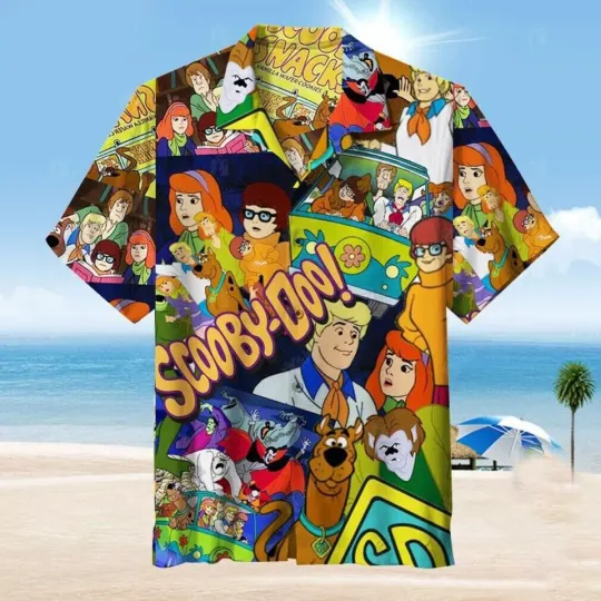 Discover I'm A Big Fan Of Scooby Doo Funny Movie Scooby Doo Snack 3D HAWAII SHIRT