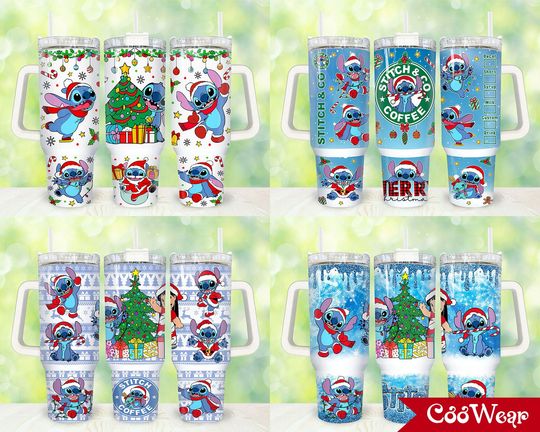 Discover Christmas 40oz Tumbler , Merry Christmas 2 pieces 40 oz Tumbler