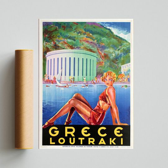 Discover Travel Poster, Vintage Apps, Wall Apps, Vintage Art