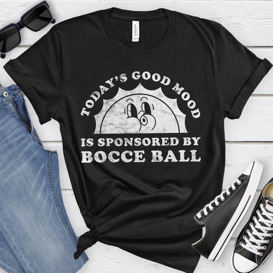 Discover Funny Bocce Ball Gift Graphic T-Shirt