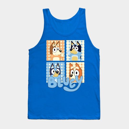 Discover BlueyDad Tank Top - BlueyDad Tank Top