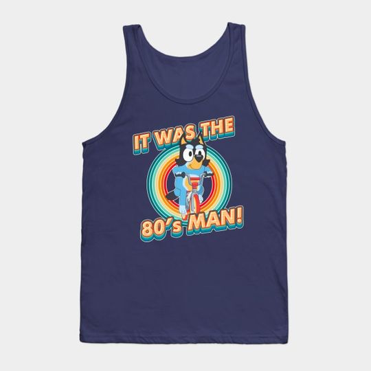 Discover BlueyDad 80s - BlueyDad Tank Top